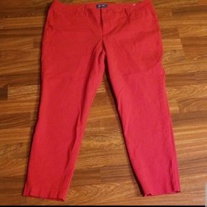 Red old navy pixie pants